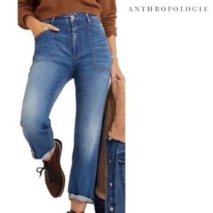 Anthropologie Pilcro and the Letterpress Slim Boyfriend Jeans